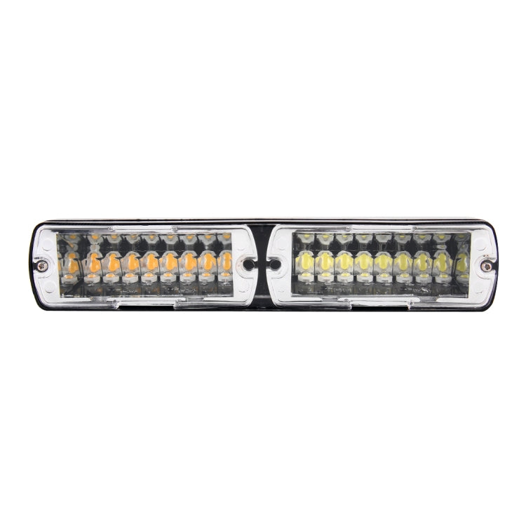 DC 12V 4.2W 16LEDs Crystal Lamp Beads Car Windshield Warning Lamp 18 Flash Patterns(Adjustable) - Warning Lights by PMC TechLife | Online Shopping South Africa | PMC TechLife | Buy Now Pay Later Mobicred