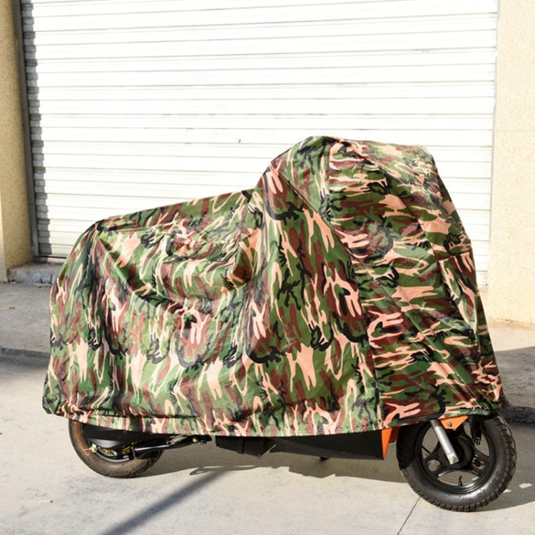 190T Polyester Taffeta All Season Waterproof Sun Motorcycle Mountain Bike Cover Dust & Anti-UV Outdoor Camouflage Bicycle Protector, Size: S - Raincoat by PMC Jewellery | Online Shopping South Africa | PMC Jewellery | Buy Now Pay Later Mobicred