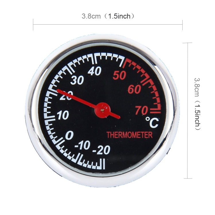 Portable Thermometer Mini Plastic Round Pointer Temperature Decorative Sensor Tools - Clocks & Car Meters by PMC Jewellery | Online Shopping South Africa | PMC Jewellery | Buy Now Pay Later Mobicred