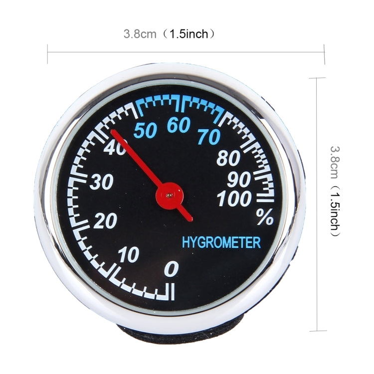 Portable Hygrometer Mini Plastic Round Pointer Humidity Decorative Sensor Tools - Clocks & Car Meters by PMC Jewellery | Online Shopping South Africa | PMC Jewellery | Buy Now Pay Later Mobicred