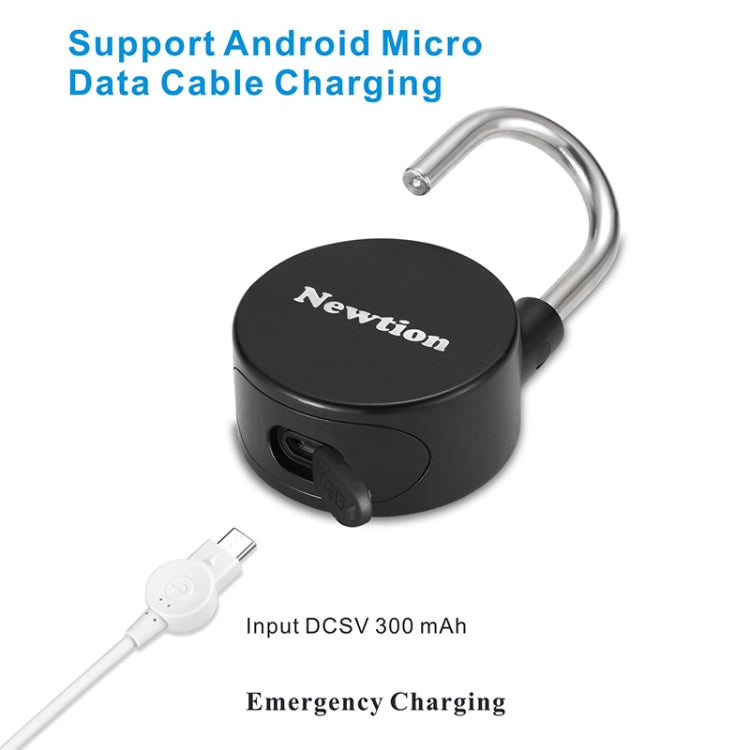 Waterproof Intelligent Bluetooth Fingerprint Padlock Remote Unlocking for iOS / Android(Silver) - Padlocks by PMC Jewellery | Online Shopping South Africa | PMC Jewellery