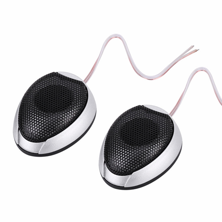 2 PCS CQS-106 1000W 98dB Car Dome Tweeter Audio Loudspeaker Treble Speaker - Car Amplifiers by PMC Jewellery | Online Shopping South Africa | PMC Jewellery