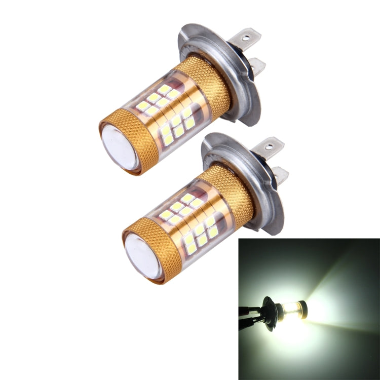 2 PCS H7 15W 1300 LM 6500K 28 SMD-3030 LEDs Car Fog Lights, DC 12V(White Light) - Fog / Driving Lights by PMC Jewellery | Online Shopping South Africa | PMC Jewellery | Buy Now Pay Later Mobicred