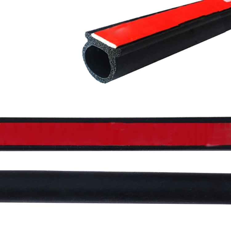 Big D-shaped Car Noise Reduction Sealing Strip with Sticker, Length: 100m - sealing strips by PMC TechLife | Online Shopping South Africa | PMC TechLife | Buy Now Pay Later Mobicred