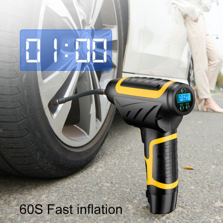 DC12V 120W 10A Portable Intelligent Digital Display Electric Air Pump Tire Inflator Car Electric Air Compressor Car Tire Pump Inflatable Pump with 3m Power Cord - Inflatable Pump by PMC Jewellery | Online Shopping South Africa | PMC Jewellery