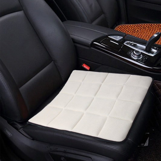 Universal Breathable Four Season Auto Ice Blended Fabric Mesh Seat Cover Cushion Pad Mat for Car Supplies Office Chair(Khaki) - Seat Accessories by PMC Jewellery | Online Shopping South Africa | PMC Jewellery | Buy Now Pay Later Mobicred