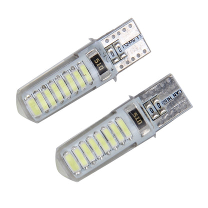 2PCS T10 3W 16 SMD-4014 LEDs Car Clearance Lights Lamp, DC 12V(White Light) - Clearance Lights by PMC Jewellery | Online Shopping South Africa | PMC Jewellery | Buy Now Pay Later Mobicred