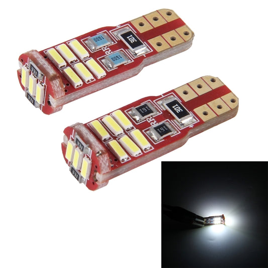 2PCS T10 2W 100LM 6000K 12 SMD-4014 LEDs Car Clearance Lights Lamp, DC 12V(White Light) - Clearance Lights by PMC Jewellery | Online Shopping South Africa | PMC Jewellery | Buy Now Pay Later Mobicred