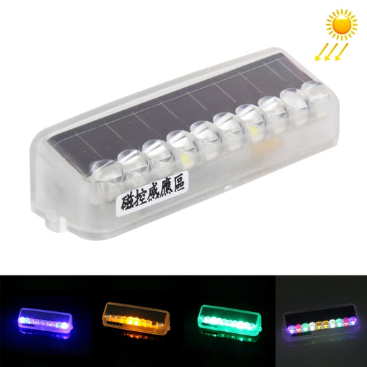 Car Styling Solar Warning Flash LED Anti-collision Decorative Light(Colorful Light) - Warning Lights by PMC Jewellery | Online Shopping South Africa | PMC Jewellery | Buy Now Pay Later Mobicred