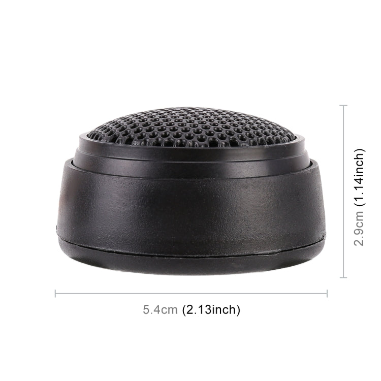 2 PCS CQS-425 100W 98dB Car Dome Tweeter Audio Loudspeaker Treble Speaker - Car Amplifiers by PMC TechLife | Online Shopping South Africa | PMC TechLife