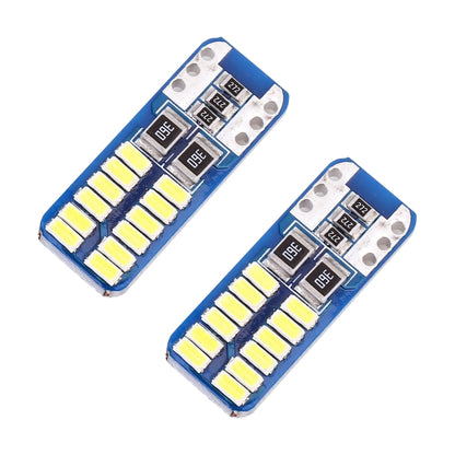 2 PCS T10 / W5W / 168 / 194 DC12V 1.4W 6000K 90LM 12LEDs SMD-3014 Car Reading Lamp Clearance Light, with Decoder - Clearance Lights by PMC Jewellery | Online Shopping South Africa | PMC Jewellery | Buy Now Pay Later Mobicred