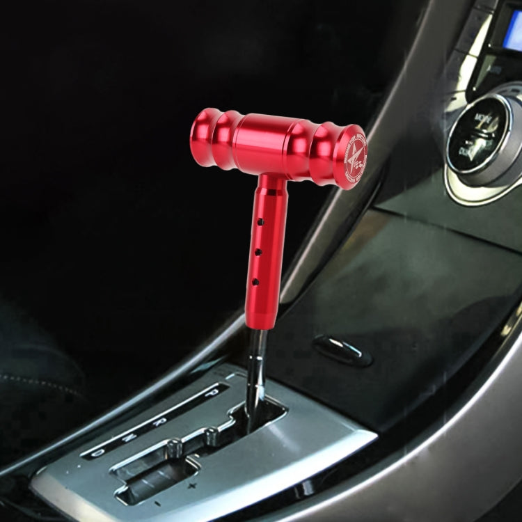 Universal Car Thread T-shaped Gear Head Gear Shift Knob(Red) - Shift Knob by PMC TechLife | Online Shopping South Africa | PMC TechLife | Buy Now Pay Later Mobicred