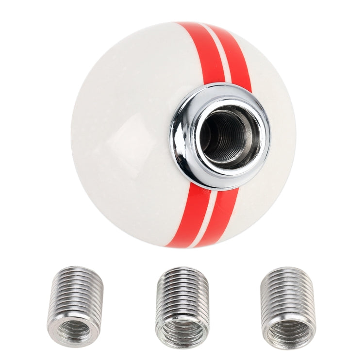 Universal Vehicle Ball Shape Modified Resin Shifter Manual 5-Speed Gear Shift Knob(Red) - Shift Knob by PMC TechLife | Online Shopping South Africa | PMC TechLife | Buy Now Pay Later Mobicred