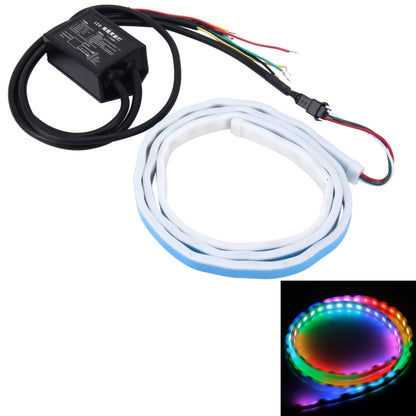 1.2m Car Auto Waterproof Universal Rear Colorful Flowing Light Tail Box Lights Red Light Brake Light Yellow Light Turn Signal Light LED Lamp Strip Tail Decoration, DC 9-30V - Brake Lights by PMC Jewellery | Online Shopping South Africa | PMC Jewellery | Buy Now Pay Later Mobicred