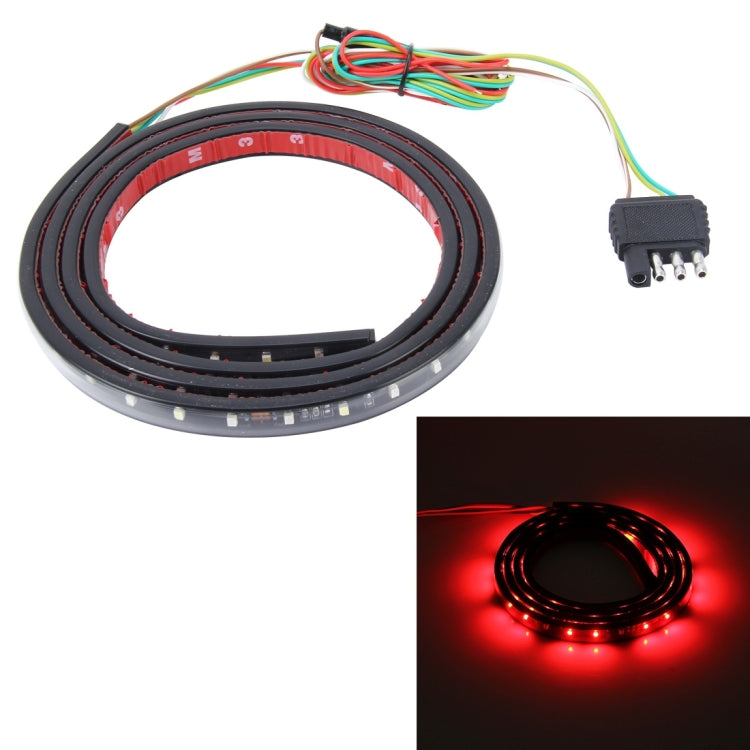 1.5m Pickup Truck 5W White DRL Light + Red Brake Light with 80 SMD-2835-LED Lamps, DC 12-24V - Brake Lights by PMC Jewellery | Online Shopping South Africa | PMC Jewellery | Buy Now Pay Later Mobicred