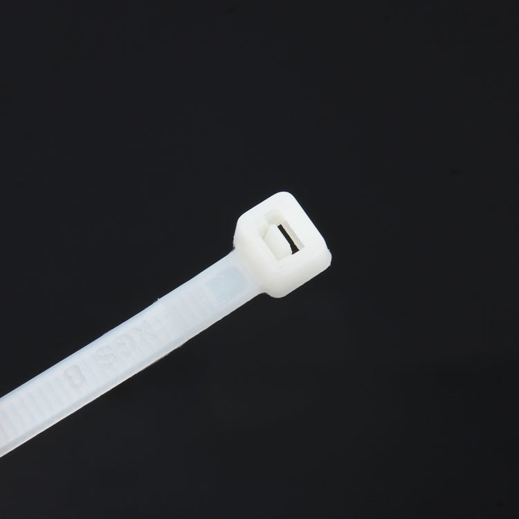 500 PCS 5mm*250mm Nylon Cable Ties(White) - Booster Cable & Clip by PMC TechLife | Online Shopping South Africa | PMC TechLife | Buy Now Pay Later Mobicred