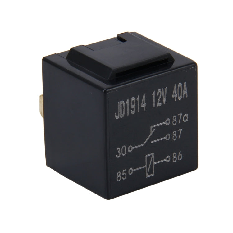 10 PCS JD-1914 40 AMP 12V Waterproof Car Auto Five Plugs Relay - Relays by PMC TechLife | Online Shopping South Africa | PMC TechLife | Buy Now Pay Later Mobicred