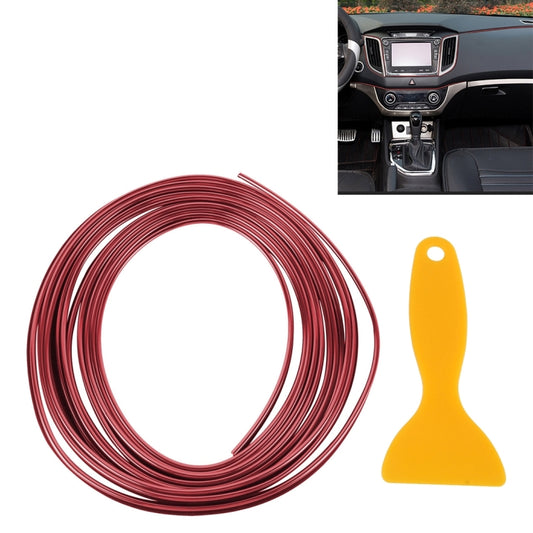 5m Flexible Trim For DIY Automobile Car Interior Exterior Moulding Trim Decorative Line Strip with Film Scraper(Red) - Anti Collision Sticker by PMC Jewellery | Online Shopping South Africa | PMC Jewellery