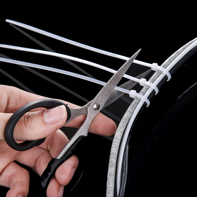 250 PCS 8mm*300mm Nylon Cable Ties(Black) - free shipping - PMC TechLife - Order now!