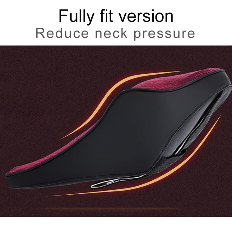 Four Seasons Breathable Memory Foam Car Neck Pillow Polyester Headrest (Orange) - Seat Accessories by PMC TechLife | Online Shopping South Africa | PMC TechLife | Buy Now Pay Later Mobicred