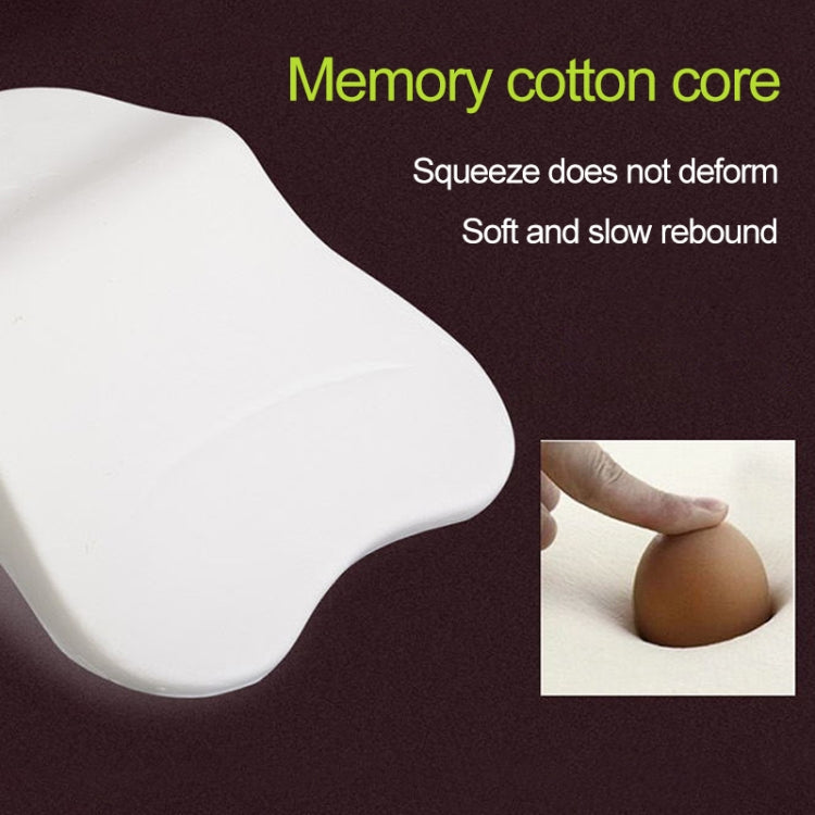 Four Seasons Breathable Memory Foam Car Lumbar Pillow Polyester Pillow (Red) - free shipping - PMC TechLife - Order now!