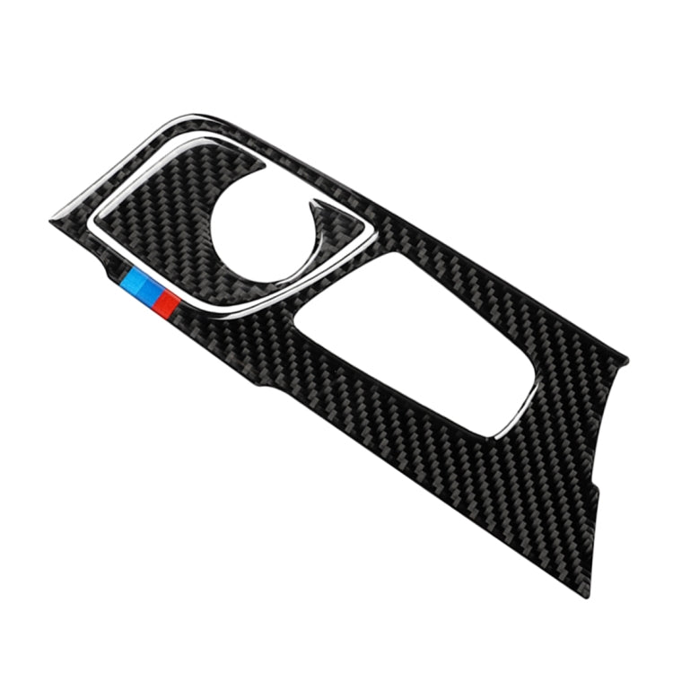 2 in 1 Car Tricolor Carbon Fiber Gear Position Panel Decorative Sticker for BMW 5 Series G38 528Li / 530Li / 540Li 2018, Left Drive - Car Interior Mouldings by PMC Jewellery | Online Shopping South Africa | PMC Jewellery | Buy Now Pay Later Mobicred