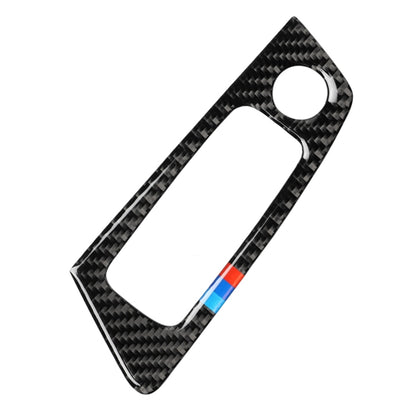 Car Tricolor Carbon Fiber Door Window Lift Panel Decorative Sticker for , Left DriveMW 5 Series G38 528Li / 530Li / 540Li 2018 - Car Interior Mouldings by PMC Jewellery | Online Shopping South Africa | PMC Jewellery | Buy Now Pay Later Mobicred