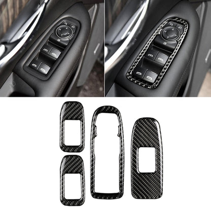 Car Carbon Fiber Door Window Lift Panel Decorative Sticker for Cadillac XT5 2016-2017 - Car Interior Mouldings by PMC Jewellery | Online Shopping South Africa | PMC Jewellery | Buy Now Pay Later Mobicred