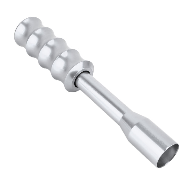 Universal Car Twisted Pattern Gear Head Gear Shift Knob (Silver) - free shipping - PMC TechLife - Order now!