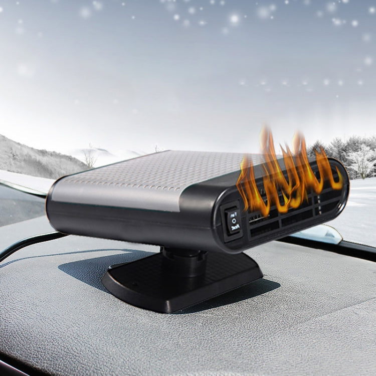 Car Heater Hot Cool Fan Windscreen Window Demister Defroster DC 12V, Ordinary Version (Red) - Heating & Fans by PMC TechLife | Online Shopping South Africa | PMC TechLife | Buy Now Pay Later Mobicred
