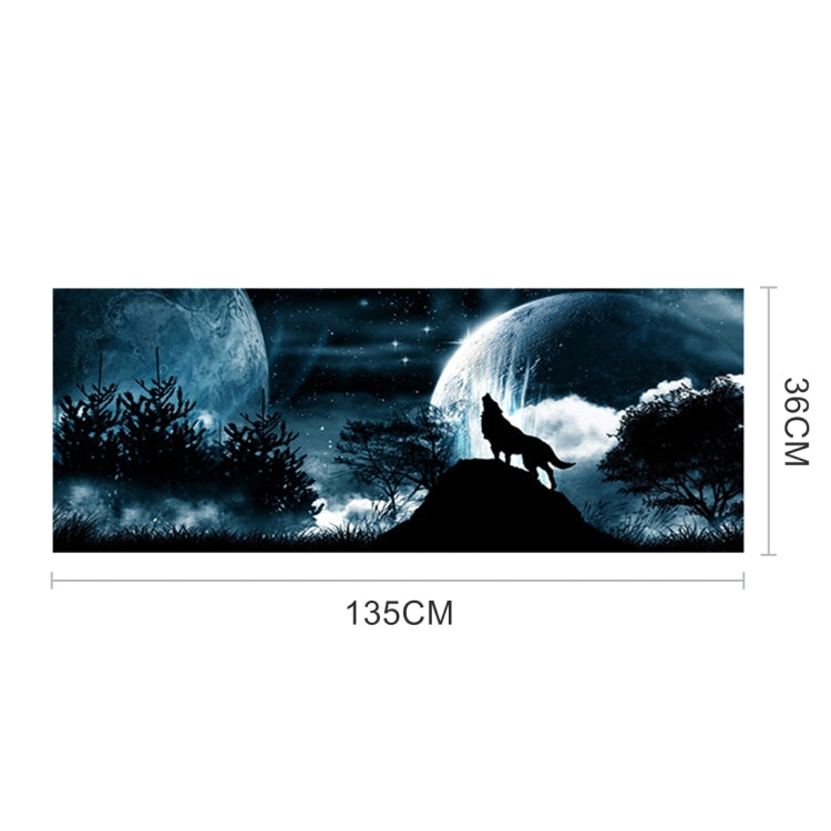 Wolverine Pattern Horror Series Car Rear Window Decorative Sticker, Size: 135 x 36cm - Decorative Sticker by PMC TechLife | Online Shopping South Africa | PMC TechLife | Buy Now Pay Later Mobicred