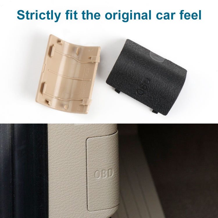 Car Diagnostic Plug Cover OBD Panel Decorative Cover 51437147538 for BMW E90 2005-2012(Black) - Car Interior Mouldings by PMC TechLife | Online Shopping South Africa | PMC TechLife | Buy Now Pay Later Mobicred