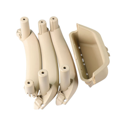 Car Rear Left Inside Doors Handle Pull Trim Cover 5141 7394 519-1 for BMW X3 X4, Left Driving (Beige) - Door Handles by PMC Jewellery | Online Shopping South Africa | PMC Jewellery