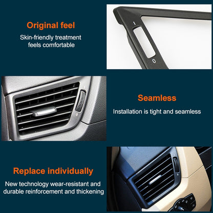 Car Left Side Air Conditioner Vent Panel for BMW X1, Left Driving(Color: Bright) - Car Interior Mouldings by PMC Jewellery | Online Shopping South Africa | PMC Jewellery | Buy Now Pay Later Mobicred