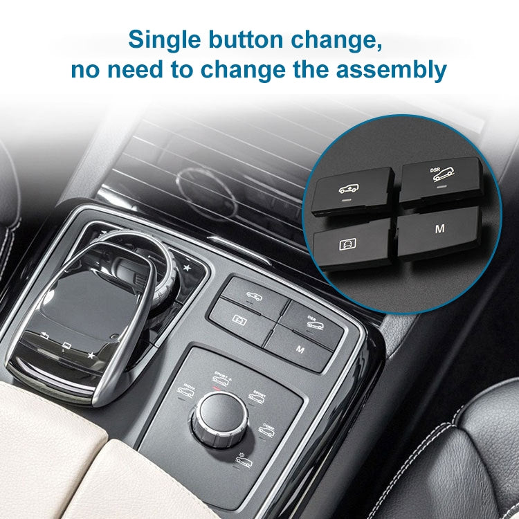 Car Model A1 Downhill Auxiliary Switch Shift Button for Mercedes-Benz GL GLE Class W166, Left Driving - Car Switches by PMC TechLife | Online Shopping South Africa | PMC TechLife | Buy Now Pay Later Mobicred