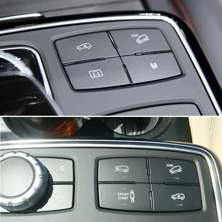 Car Model A4 Downhill Auxiliary Switch Shift Button for Mercedes-Benz GL GLE Class W166, Left Driving - Car Switches by PMC TechLife | Online Shopping South Africa | PMC TechLife | Buy Now Pay Later Mobicred