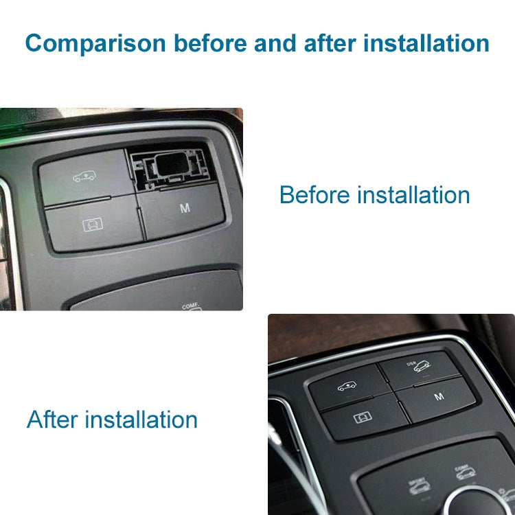 Car Model B2 Downhill Auxiliary Switch Shift Button for Mercedes-Benz GL GLE Class W166, Left Driving - Car Switches by PMC TechLife | Online Shopping South Africa | PMC TechLife | Buy Now Pay Later Mobicred