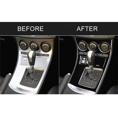 For Mazda 3 Axela 2010-2013 7 in 1 Car AC Gear Frame Set C Decorative Sticker, Right Drive - Car Interior Mouldings by PMC Jewellery | Online Shopping South Africa | PMC Jewellery | Buy Now Pay Later Mobicred