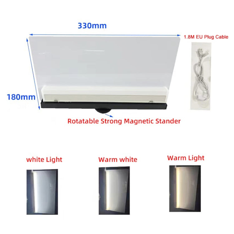 Paintless Dent Repair Removal Tool Checking Reflector Line Tricolor Detection Board, EU Plug - Warning Lights by PMC TechLife | Online Shopping South Africa | PMC TechLife | Buy Now Pay Later Mobicred