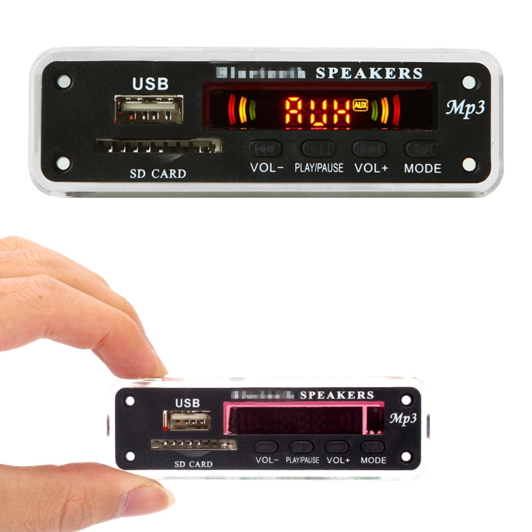 Car Color Screen 12V Audio MP3 Player Decoder Board FM Radio SD Card USB, with Bluetooth Function & Remote Control - Car MP3 & MP4 & MP5 by PMC Jewellery | Online Shopping South Africa | PMC Jewellery | Buy Now Pay Later Mobicred