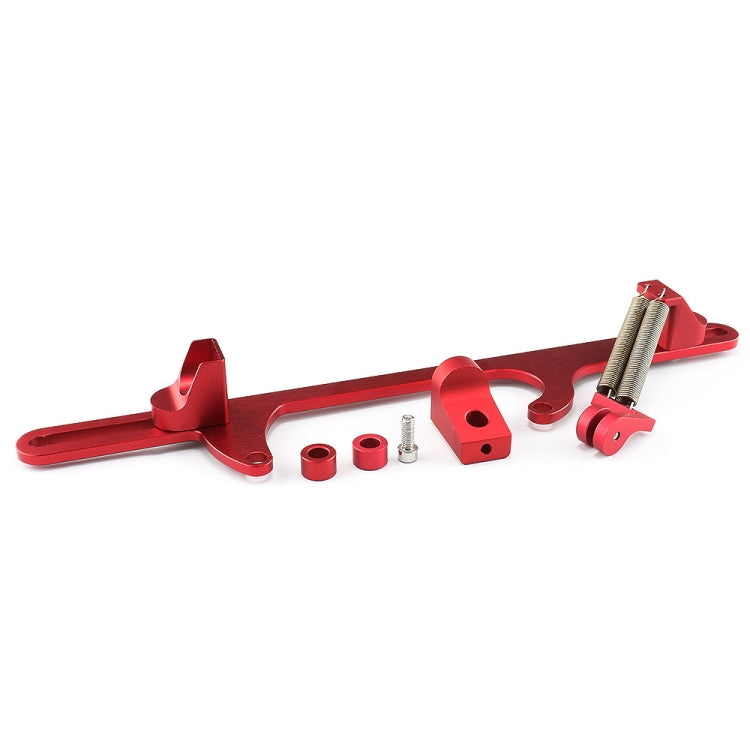 Car Modification Accessories Aluminum Alloy 4500 Series Cable Base Throttle Bracket Throttle Valve Cable(Red) - Engine Fittings by PMC Jewellery | Online Shopping South Africa | PMC Jewellery | Buy Now Pay Later Mobicred