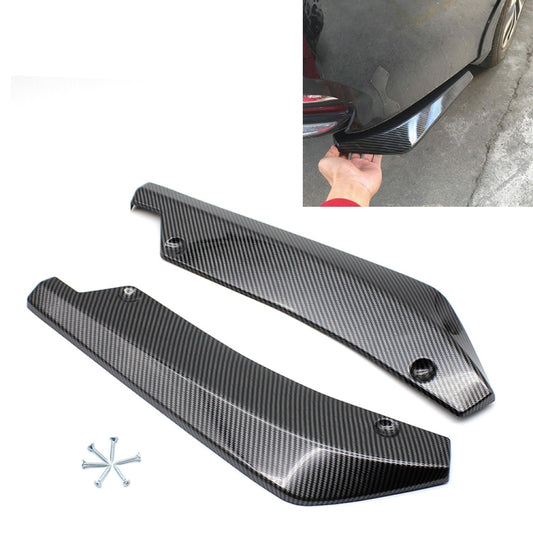 XH-6134 Carbon Texture Car Universal Modified Rear Spoiler Anti-collision Protector Bar Strip Guard Sticker - Anti Collision Sticker by PMC Jewellery | Online Shopping South Africa | PMC Jewellery | Buy Now Pay Later Mobicred