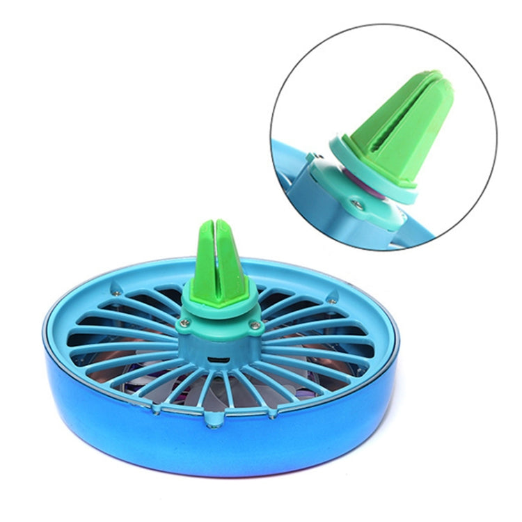 Car Vent Fan Multi-function USB Interface LED Lamp Portable Fan - Heating & Fans by PMC TechLife | Online Shopping South Africa | PMC TechLife | Buy Now Pay Later Mobicred