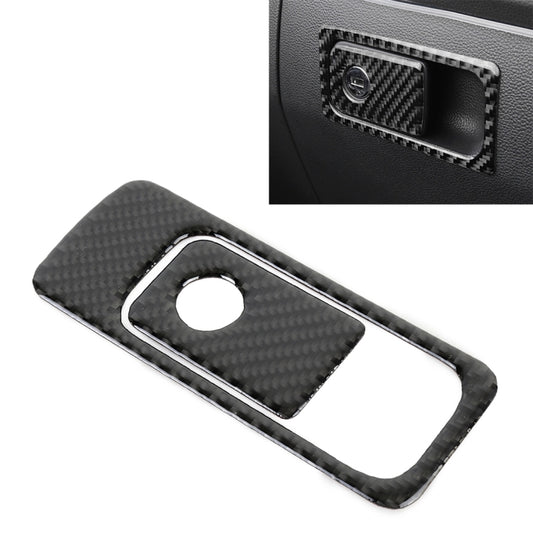 Car Carbon Fiber Front Passenger Seat Storage Handle Decorative Sticker for Volkswagen Tiguan L - Car Interior Mouldings by PMC Jewellery | Online Shopping South Africa | PMC Jewellery | Buy Now Pay Later Mobicred