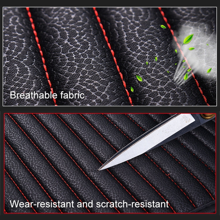 3 in 1 Car Seat Cushion Free Binding Half Inclusive Seat Mat Set (Grey) - Seat Accessories by PMC TechLife | Online Shopping South Africa | PMC TechLife | Buy Now Pay Later Mobicred
