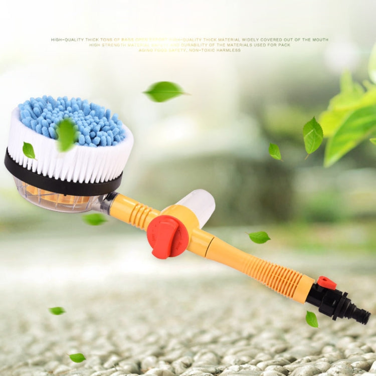 Car Cleaning Tools Chenille Automatic Rotating Car Wash Brush, Style: Water Brush + 5m Water Pipe - Car washing supplies by PMC Jewellery | Online Shopping South Africa | PMC Jewellery | Buy Now Pay Later Mobicred