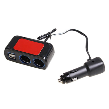 SHUNWEI SD-1928C 80W 3.1A Car 2 in 1 Dual USB Charger Cigarette Lighter with Voltage Detection - Cigar Socket by SHUNWEI | Online Shopping South Africa | PMC Jewellery | Buy Now Pay Later Mobicred