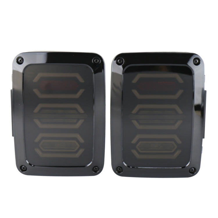 1 Pair 15W DC 12V IP67 4 in 1 Car LED Tail Lights / Driving Lights / Brake Lights/Turn Reverse, US Version - Brake Lights by PMC Jewellery | Online Shopping South Africa | PMC Jewellery | Buy Now Pay Later Mobicred