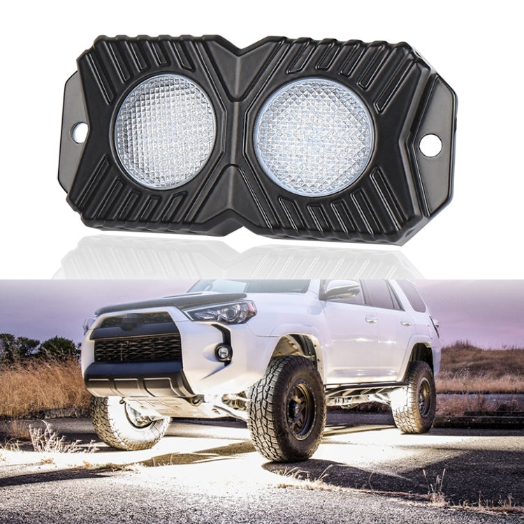 18W DC 12-24V 1.2A LED Double Row Car Bottom Light / Chassis Light / Yacht Deck Atmosphere Light (White Light) - free shipping - PMC TechLife - Order now!