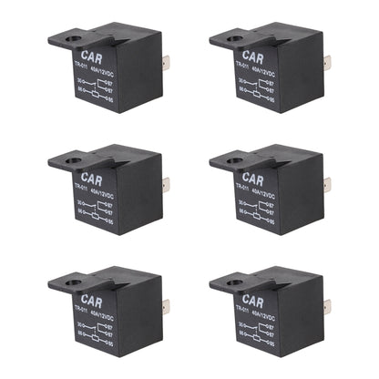 6 PCS TR-011 40A 4P Car Relay - Relays by PMC Jewellery | Online Shopping South Africa | PMC Jewellery | Buy Now Pay Later Mobicred